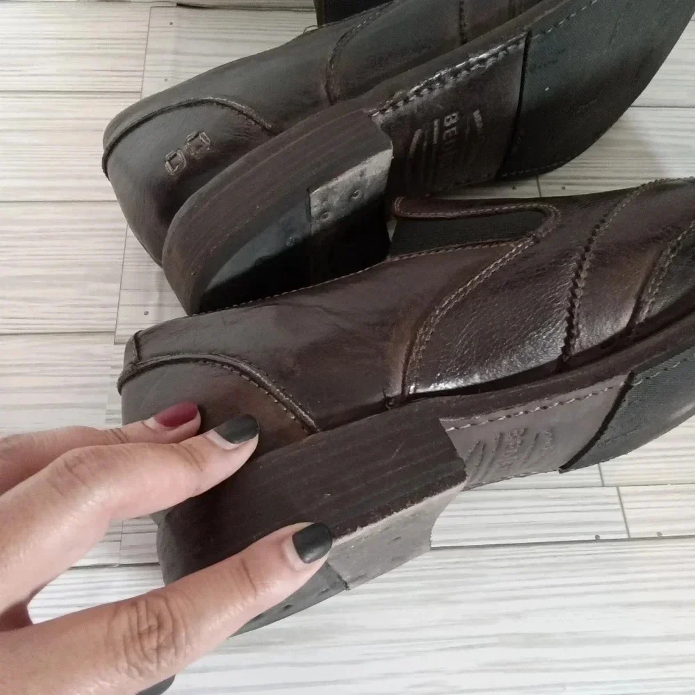 Bed stu scoring series cobbler genuine leatherprofessional office men's 11.5